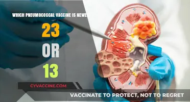 Newer Pneumococcal Vaccine: Comparing PCV13 and PPSV23 Differences