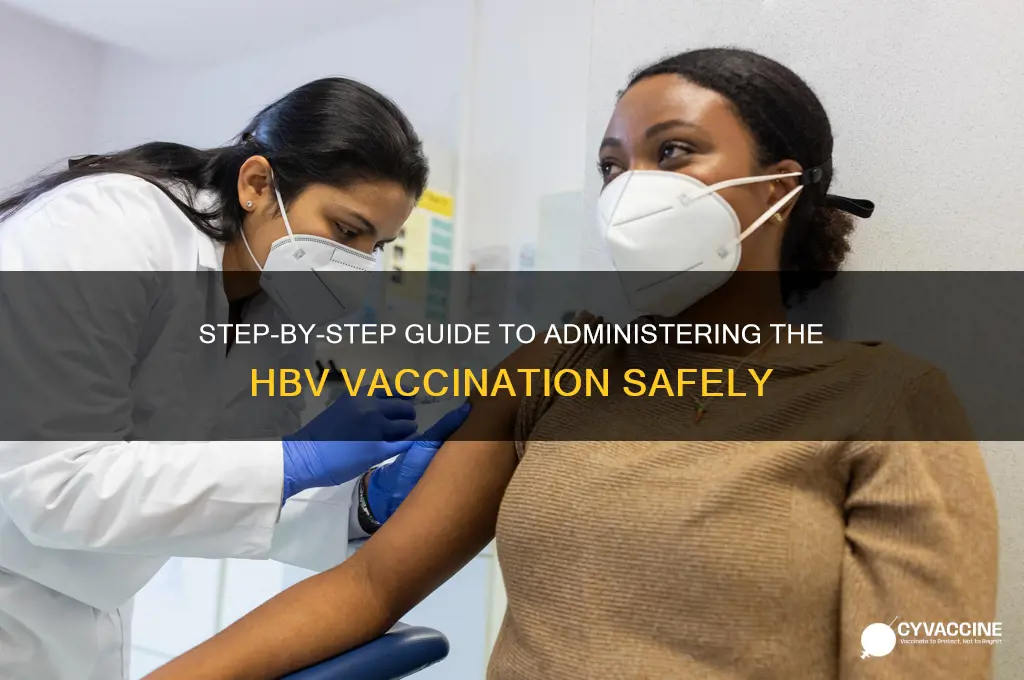 which process should be followed for the hbv vaccination