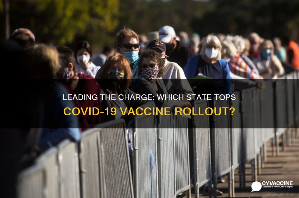which state is doing the best with vaccines