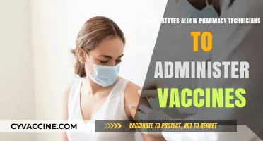 States Where Pharmacy Technicians Can Administer Vaccines: A Comprehensive Guide