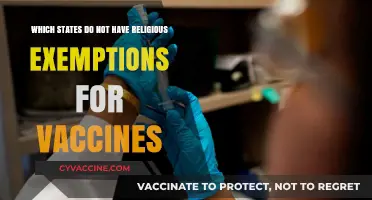 States Without Religious Exemptions for Vaccines: A Comprehensive List