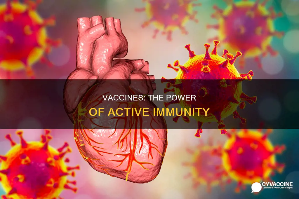 which type of immunity results from a vaccine