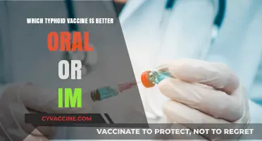 Oral vs. IM Typhoid Vaccine: Which Offers Better Protection?