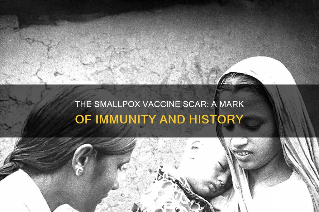 which vaccination left a scar on your arm