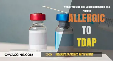 Tdap Allergy? Discover Which Vaccines to Avoid for Safety