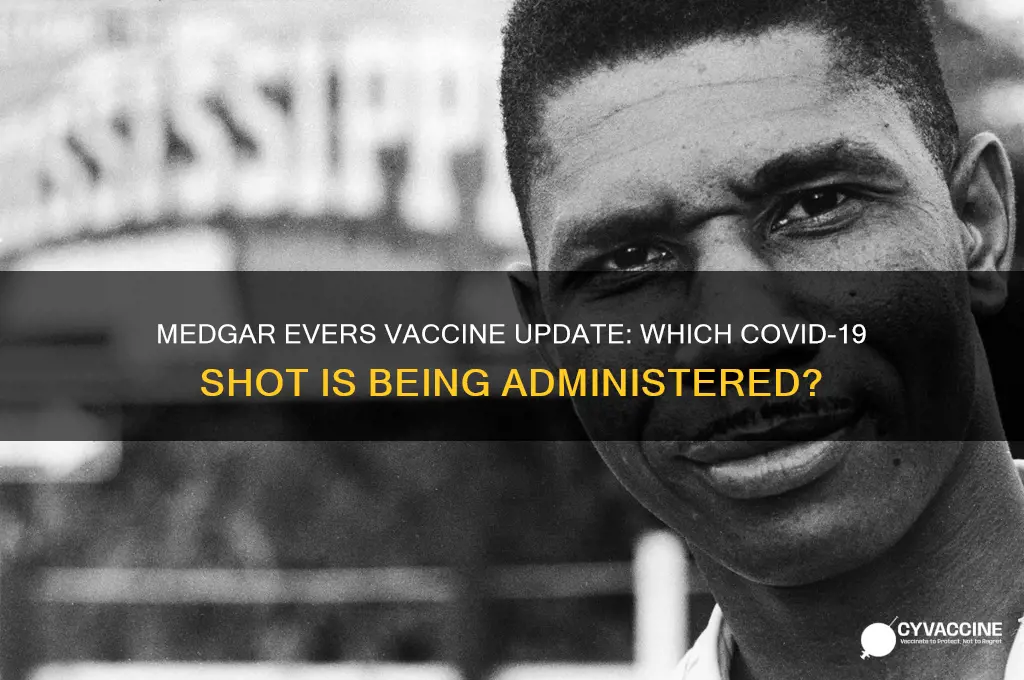 which vaccine are they giving at medgar evers
