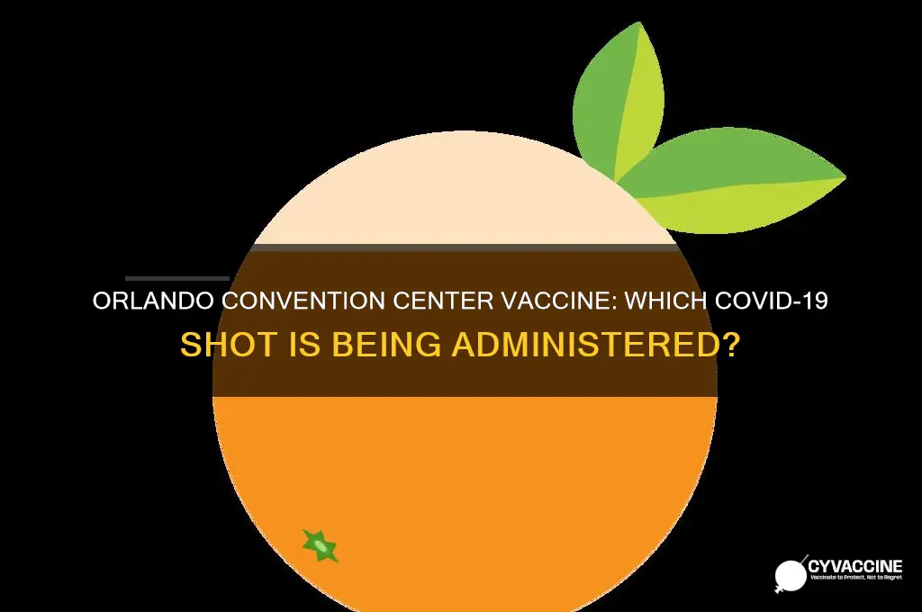 which vaccine are they giving at the orlando convention center