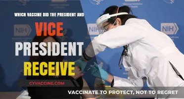 President and Vice President's COVID-19 Vaccine Choices Revealed