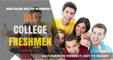ACIP's Recommended Vaccine for College Freshmen: What You Need to Know