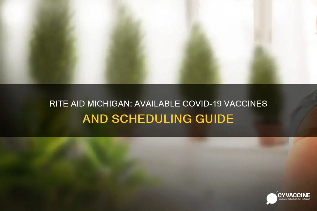 which vaccine does rite aid have in michigan