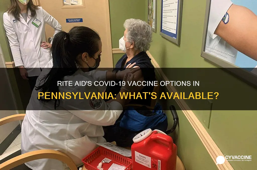 which vaccine does rite aid have in pa