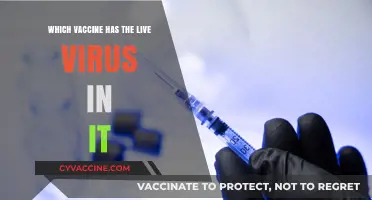 Live Virus Vaccines: Which Shots Contain Weakened Pathogens?