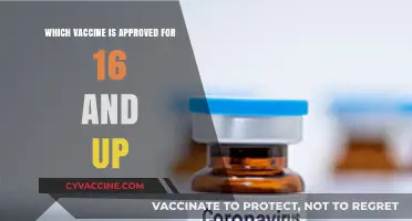 Vaccine Options for Teens and Adults: Approved for Ages 16+