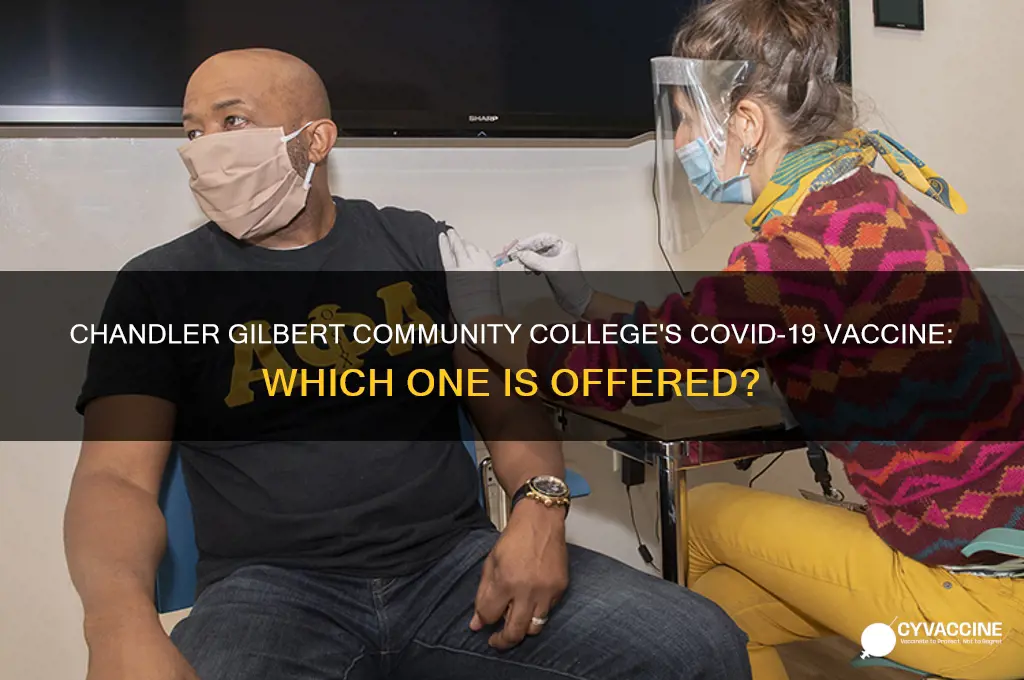 which vaccine is at chandler gilbert community college