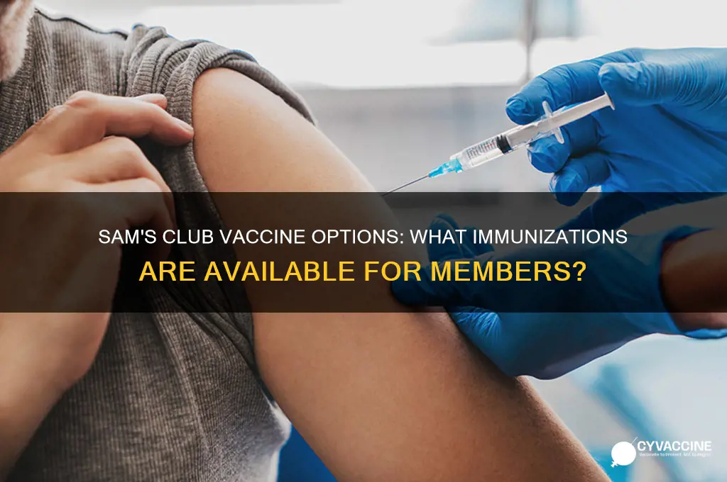 which vaccine is available at sam