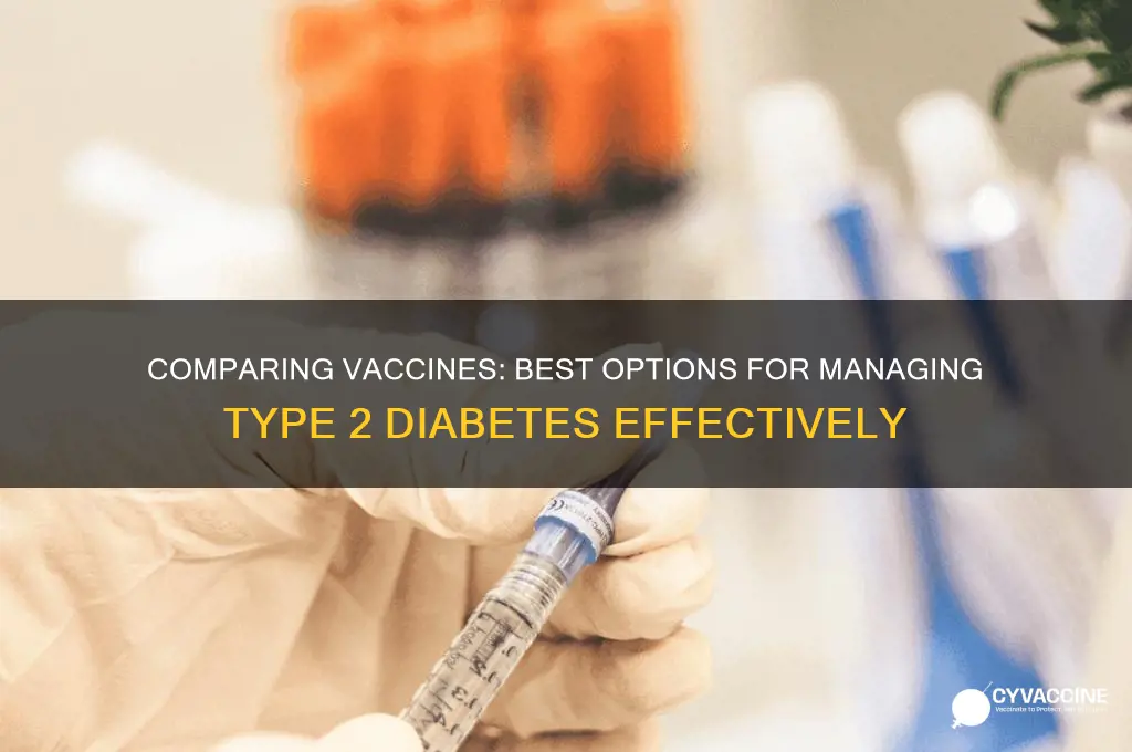 which vaccine is better for type 2 diabetes