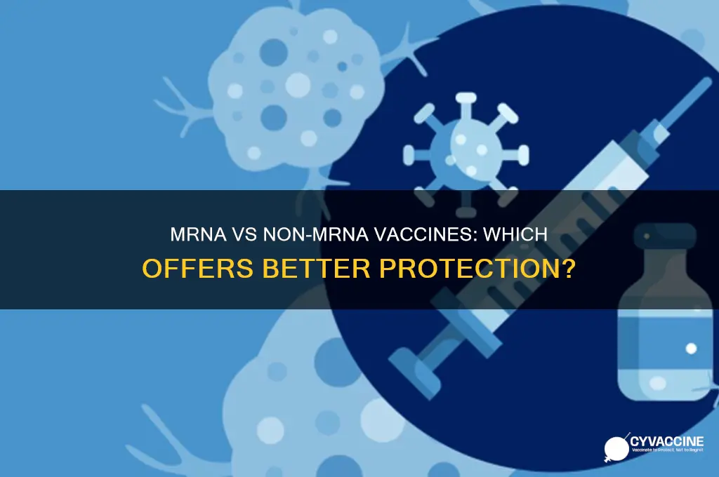 which vaccine is better mrna or non mrna