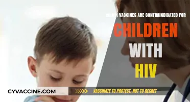 HIV-Positive Children: Vaccine Contraindications and Safety Guidelines