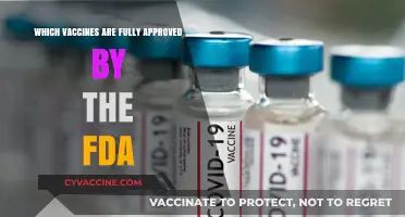 FDA Fully Approved Vaccines: A Comprehensive List and Overview