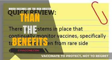 Vaccine Risks vs. Benefits: When Caution Outweighs Prevention