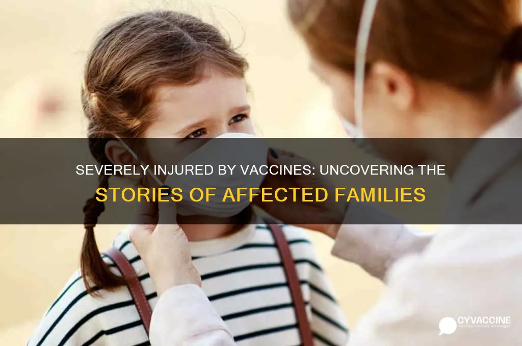who are parents of children severely injured by vaccines