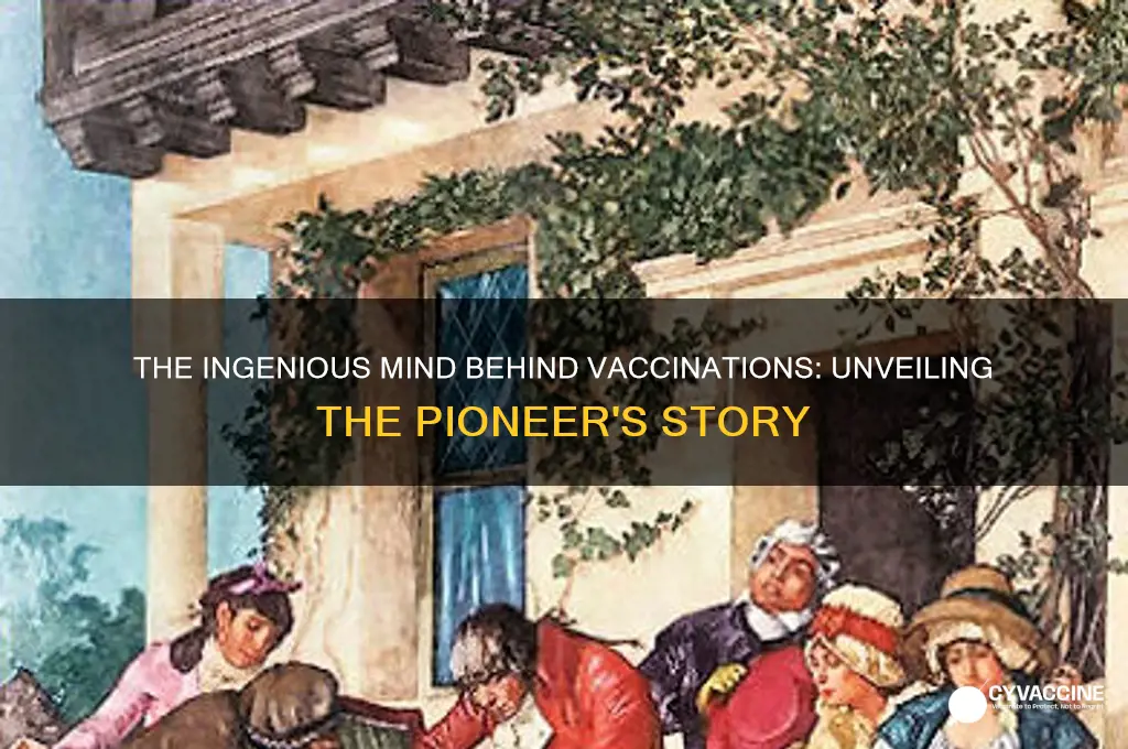 who came up with the idea for vaccinations