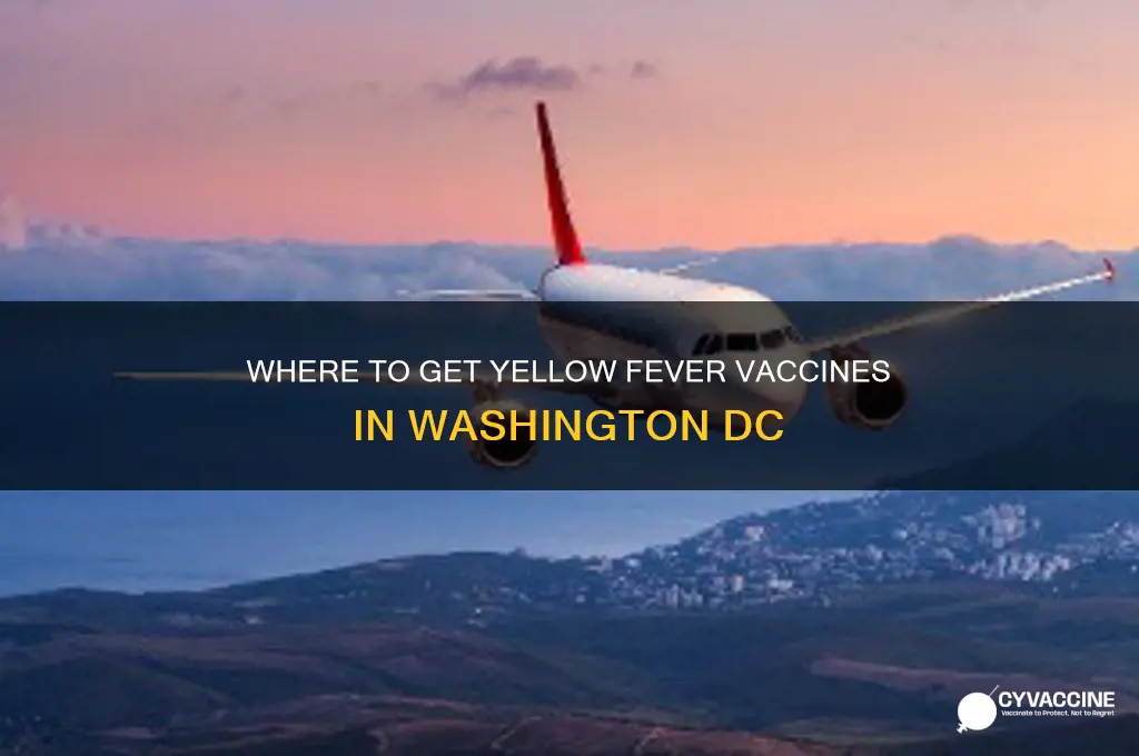 who carries yellow fever vaccine in washington dc
