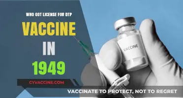 1949 DTP Vaccine License: Who Secured the Groundbreaking Approval?