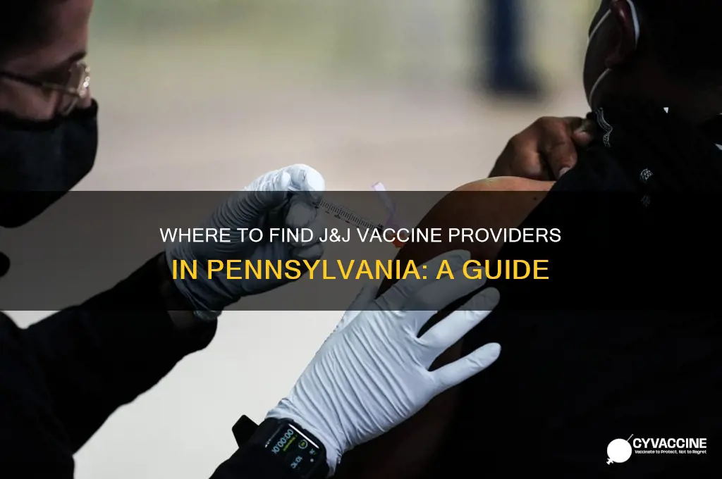 who has the j&j vaccine in pa