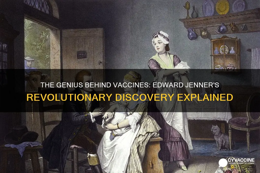 who invented vaccines and how did he do it