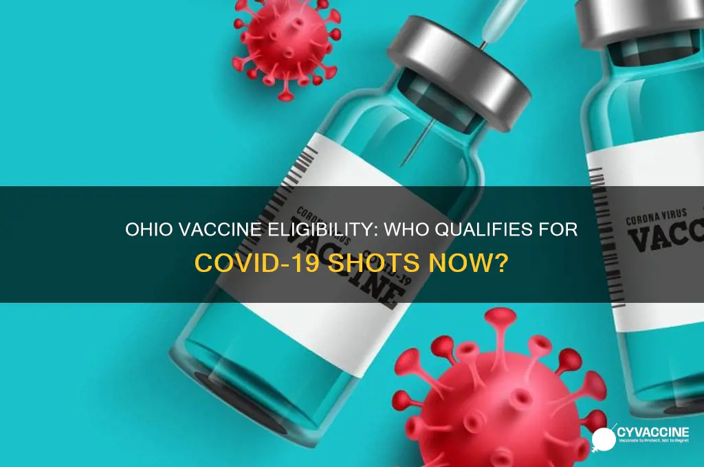who is eligible for a vaccine in ohio