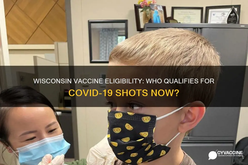 who is eligible for a vaccine in wisconsin