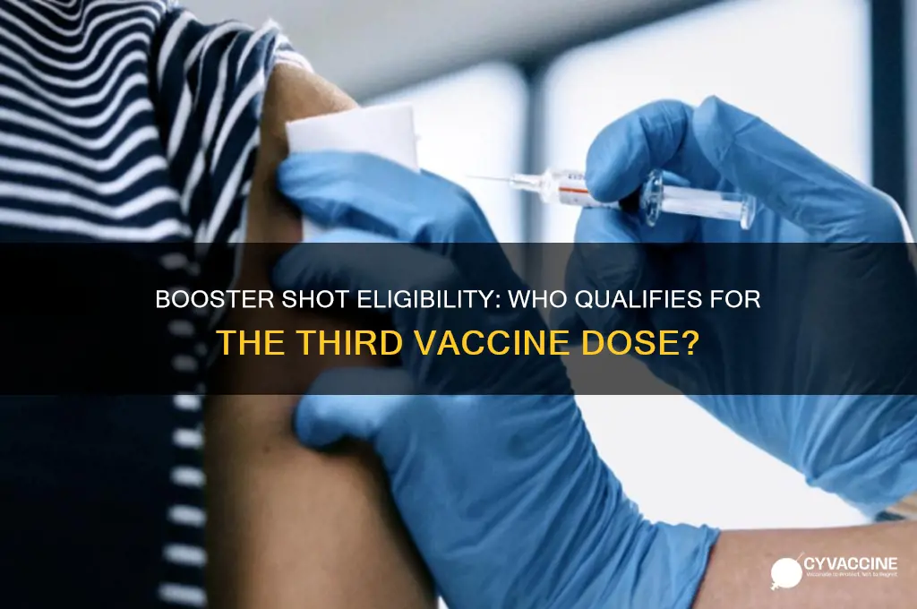 who is eligible for the 3rd vaccine shot