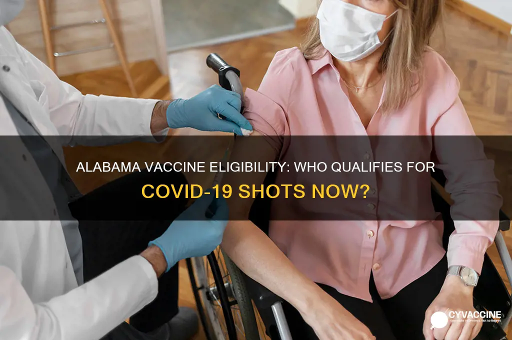 who is eligible for the vaccine in alabama