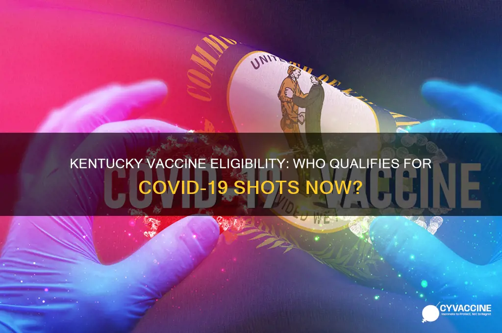 who is eligible for the vaccine in kentucky