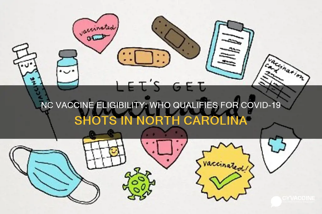 who is eligible for the vaccine in nc