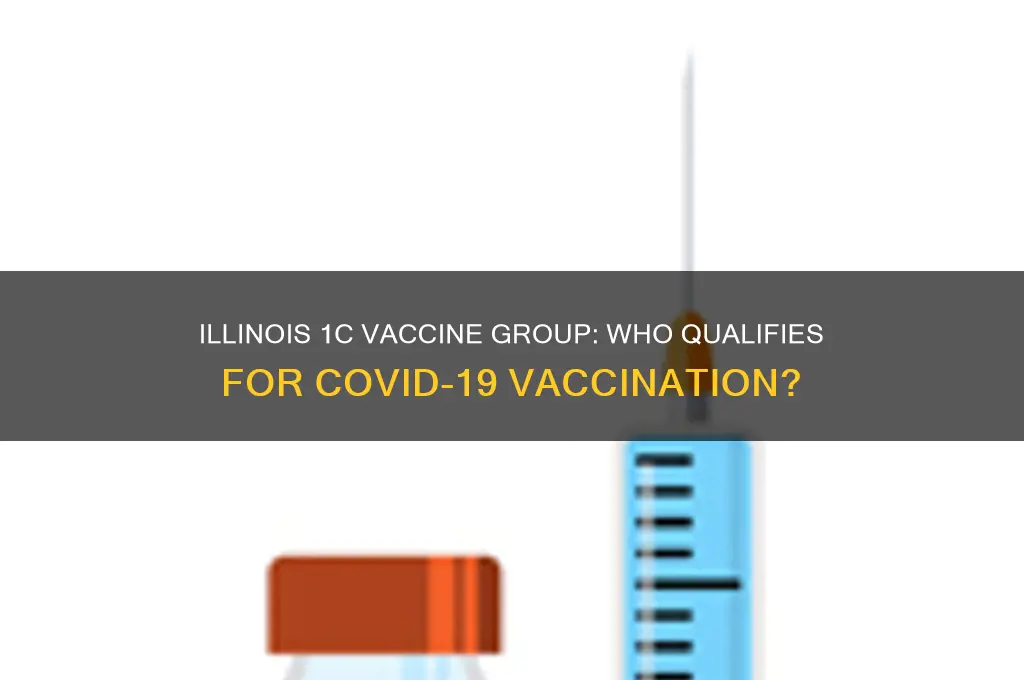who is in 1c vaccine group in illinois