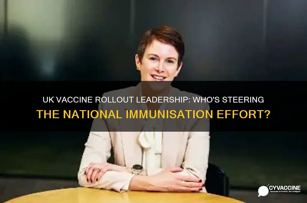 who is in charge of vaccine rollout uk