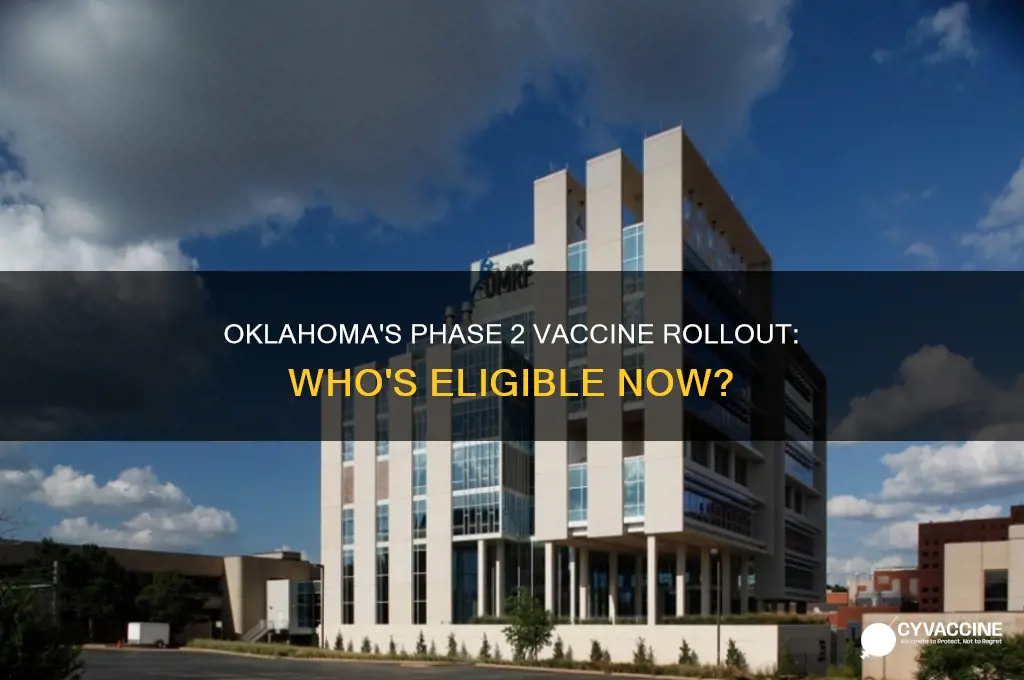 who is in phase 2 vaccine in oklahoma