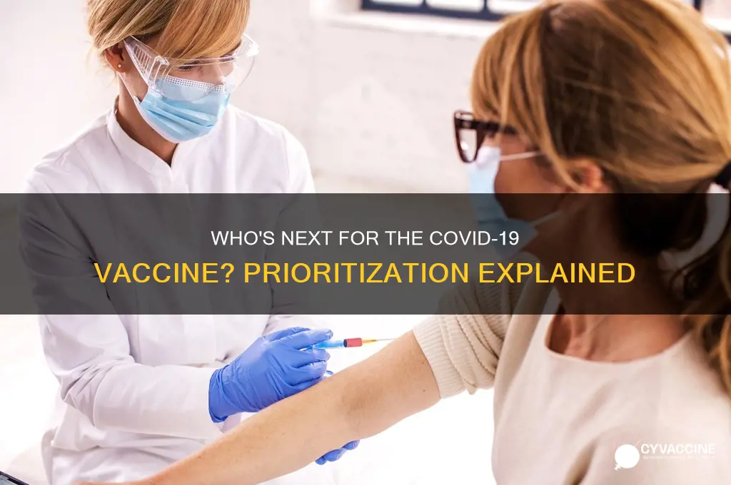 who is next in line for the coronavirus vaccine