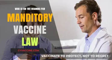 Mandatory Vaccine Law Hearing: Key Figures and Their Roles