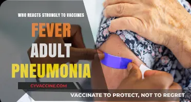 Adult Pneumonia Vaccine Reactions: Understanding Fever and Strong Responses