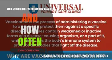 Pneumonia Vaccine: Who Needs It and How Often?