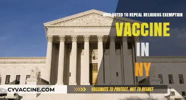 NY Vaccine Mandate: Who Voted to Repeal Religious Exemptions?