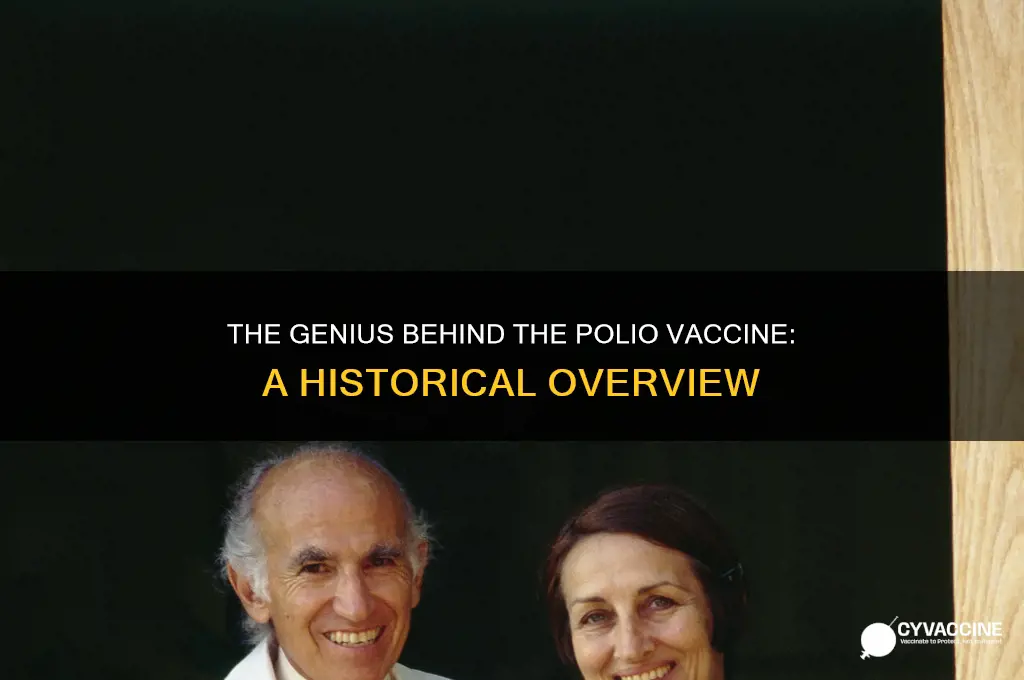 who was the inventor of the pilo vaccine
