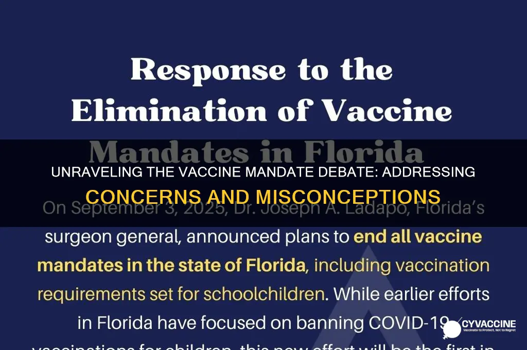 why are they trying to force the vaccine