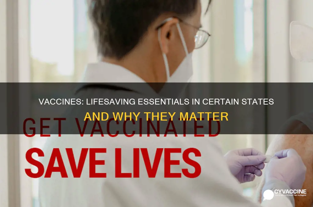 why are vaccines so important in some states