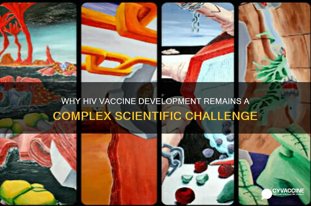 why cant there be a vaccine for hiv