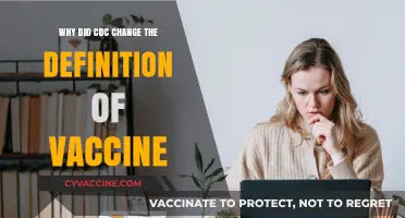 Why the CDC Changed the Definition of Vaccine: Explained