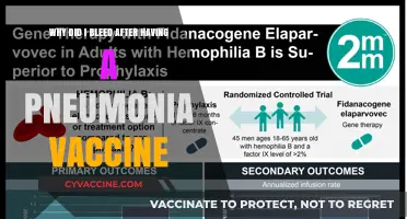 Pneumonia Vaccine Side Effects: Understanding Post-Vaccination Bleeding Concerns